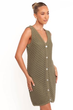 Luan Mini Dress – Olive