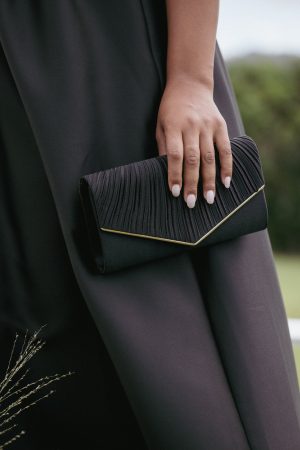 Lucia Clutch – Black