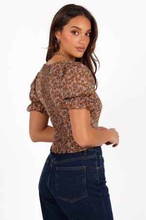 Lucie Top – Camel