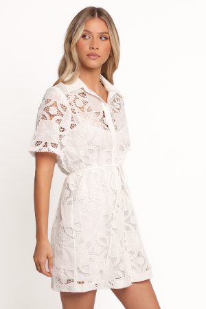Lucinda Mini Dress – White