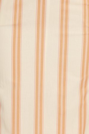 Luisa Midi Dress – Brown Stripe