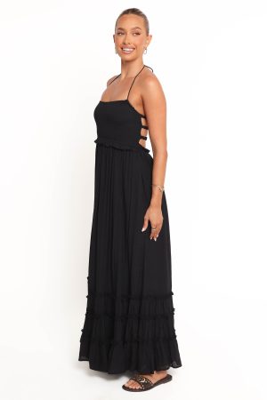 Lysandra Maxi Dress – Black