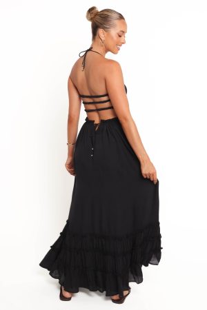 Lysandra Maxi Dress – Black