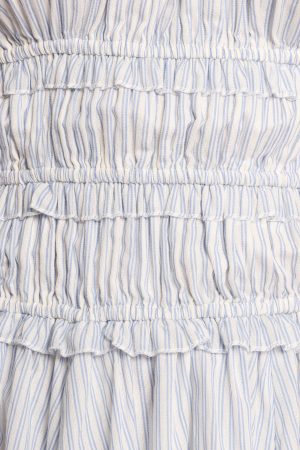 Lune Mini Dress – Blue Stripe