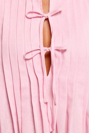 Madeline Mini Dress – Pale Pink