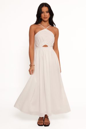 Madi Maxi Dress – White