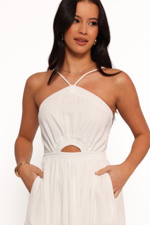Madi Maxi Dress – White