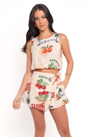 Maggie Wrap Skort Set – Tutti Frutti