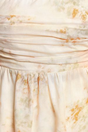 Maia Strapless Top – Floral