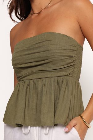 Maia Top – Olive
