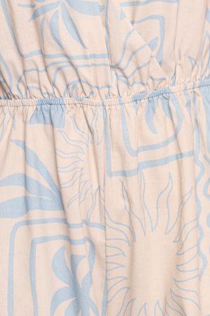 Maiah Romper – Blue Soleil