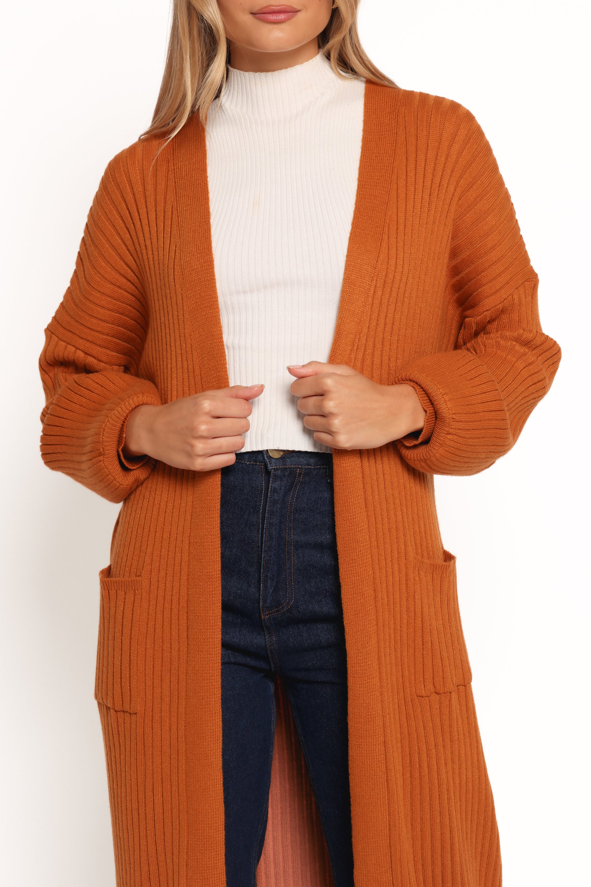 MakennaLongOpenFrontCardigan-Rust6