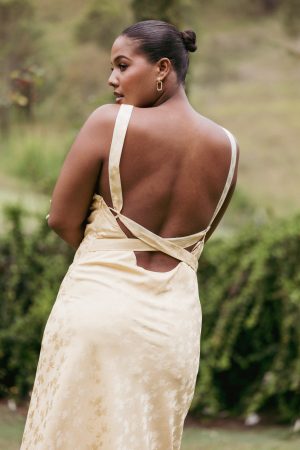 Malie Maxi Dress – Lemon