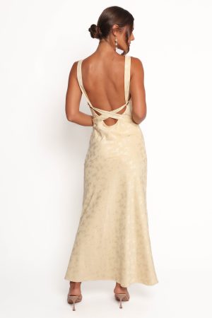 Malie Maxi Dress – Lemon