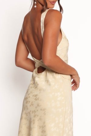 Malie Maxi Dress – Lemon