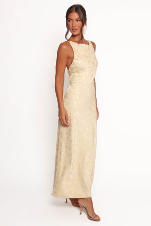 Malie Maxi Dress – Lemon