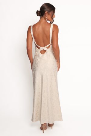 Malie Maxi Dress – Ivory