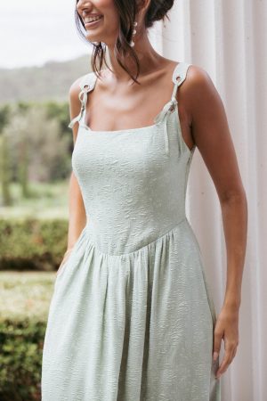 Marcelline Maxi Dress – Sage