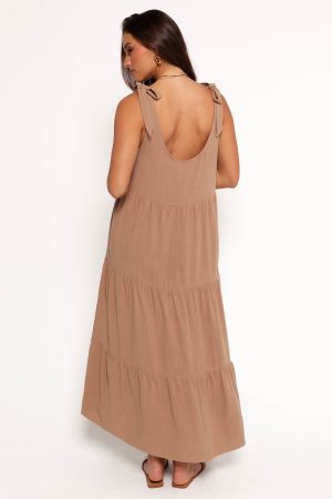Marcy Midi Dress – Mocha