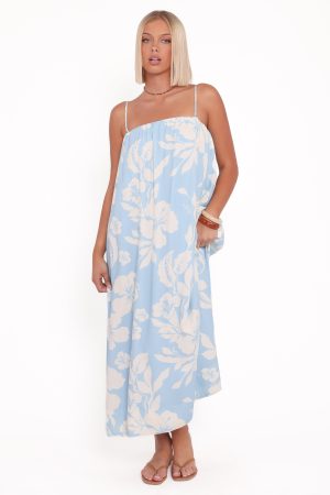 Margherita Maxi Dress – Blue Hibiscus