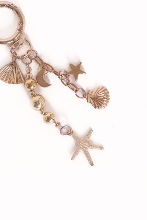 Marina Bag Charm – Gold