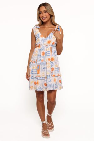 Melodie Mini Dress – Multi
