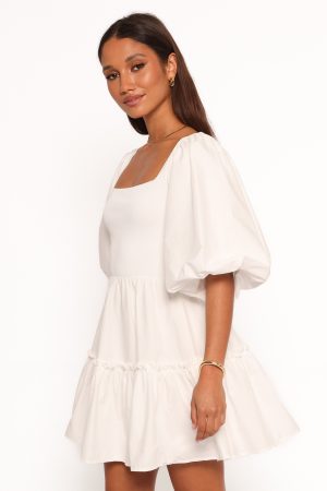Meredith Mini Dress – White