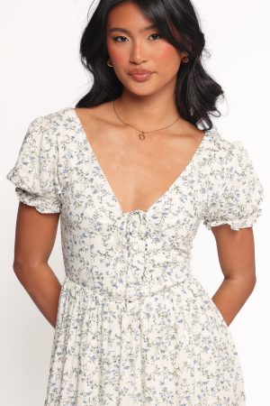 Mildred Midi Dress – Floral