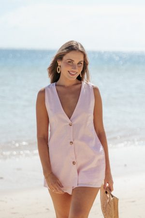 Miller Short Set – Baby Pink