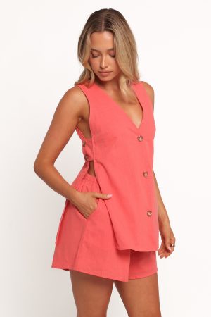 Miller Short Set – Coral