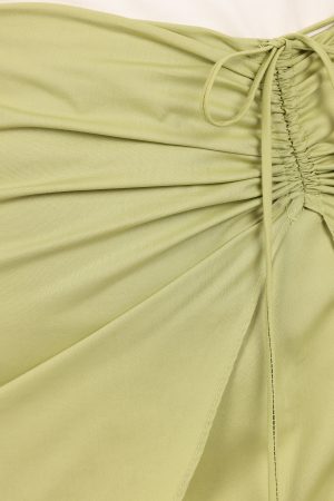 Mirha Mini Skirt – Meadow Green