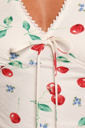 Morgan Top – Starlight Cherry