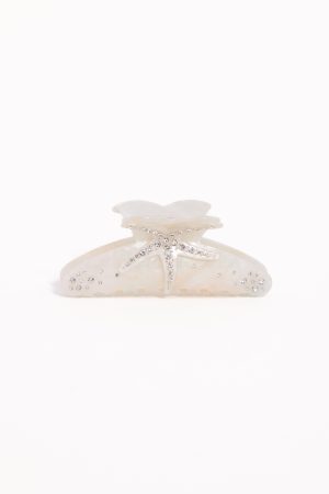 Myrtle Hair Clip – Pearl