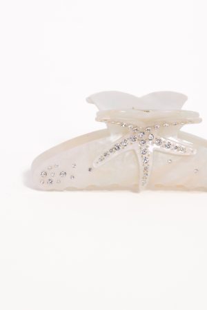 Myrtle Hair Clip – Pearl