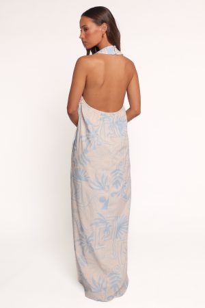 Naida Maxi Dress – Blue Soleil