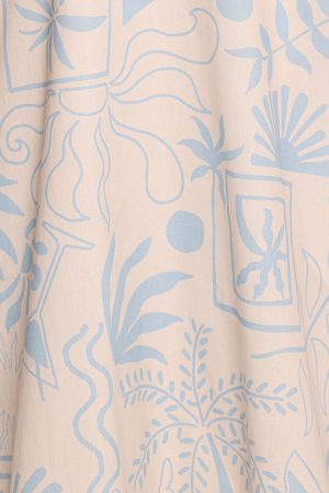 Naida Maxi Dress – Blue Soleil