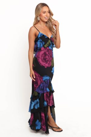 Namari Maxi Dress – Rosalia Pink Multi