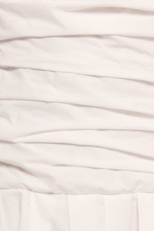 Nell Strapless Maxi Dress – White