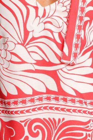 Nicoletta Mini Dress – Red