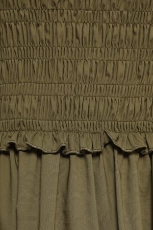 Nigella Maxi Dress – Olive Green