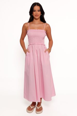 Nigella Maxi Dress – Pink