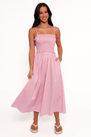 Nigella Maxi Dress – Pink