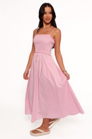 Nigella Maxi Dress – Pink