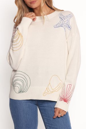 Nikita Seaside Knit Sweater – Cream