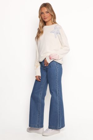 Nikita Seaside Knit Sweater – Cream