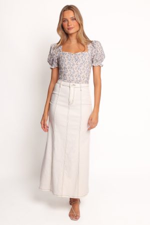 Noel Cotton Top – Parisian Bloom