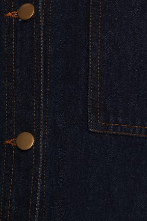 Nolan Denim Shirt – Dark Denim