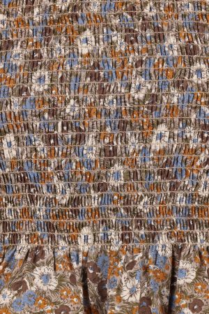 Novah Long Sleeve Top – Olive Floral