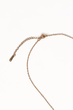 Nusa Necklace – Gold/Pearl
