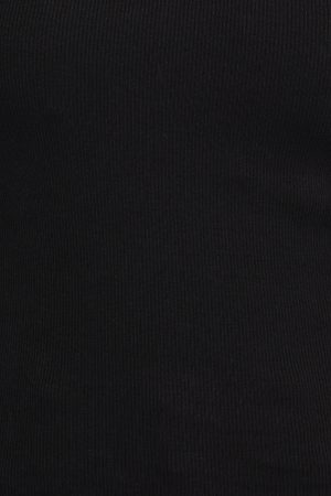 Nysa One Shoulder Top – Black